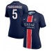 Paris Saint-Germain Marquinhos #5 Hjemmedrakt Dame 2024-25 Kortermet